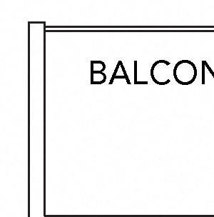 B2B Floorplan with Balcony - 1101 sq. ft. B2B Floorplan with Balcony - 1101 sq. ft.